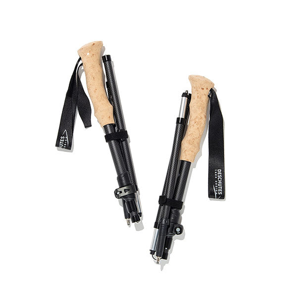 3K GRAPHITE FOLDING STAFF / 2-PACK
