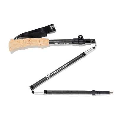 3K GRAPHITE FOLDING STAFF / 2-PACK