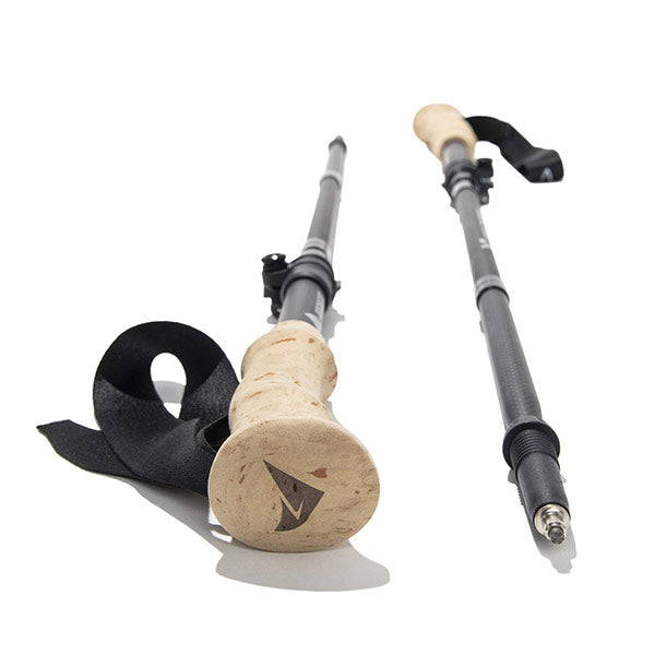3K GRAPHITE FOLDING STAFF / 2-PACK