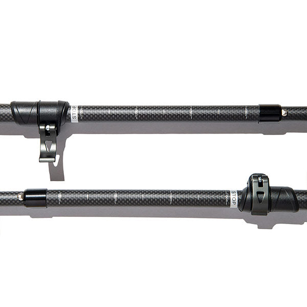 3K GRAPHITE FOLDING STAFF / 2-PACK