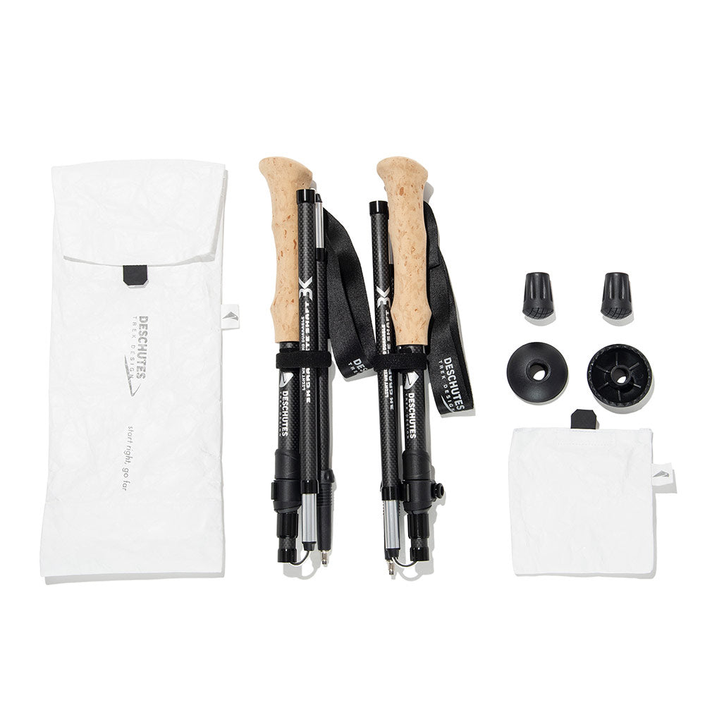 3Kグラファイトフォールディングスタッフ(2本セット) 3K GRAPHITE FOLDING STAFF™ / 2-PACK